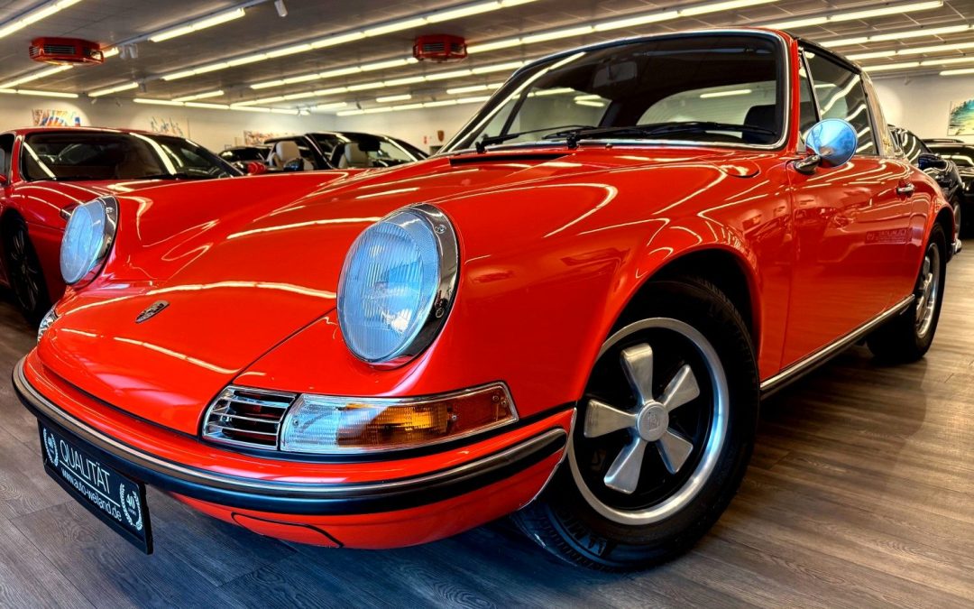 Porsche 911  2.2 S Targa Blutorange Original Fram Off