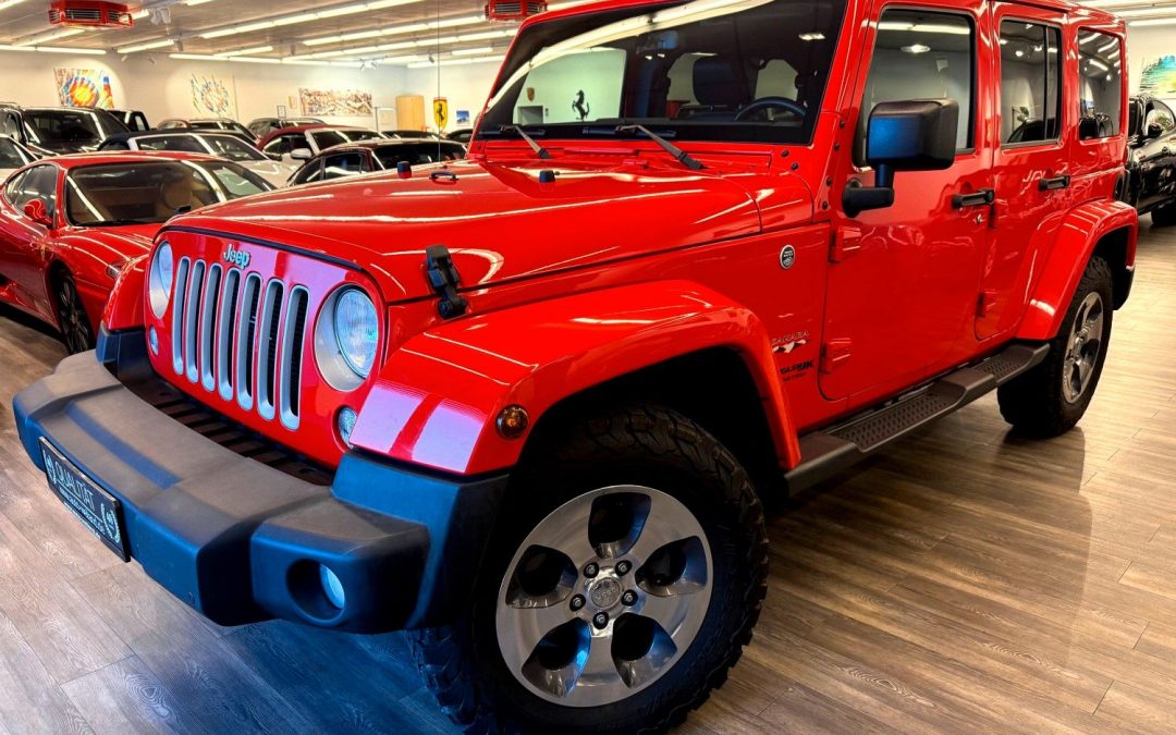 Jeep Wrangler Sahara 4Türig V6 Leder Klima Navi AHK