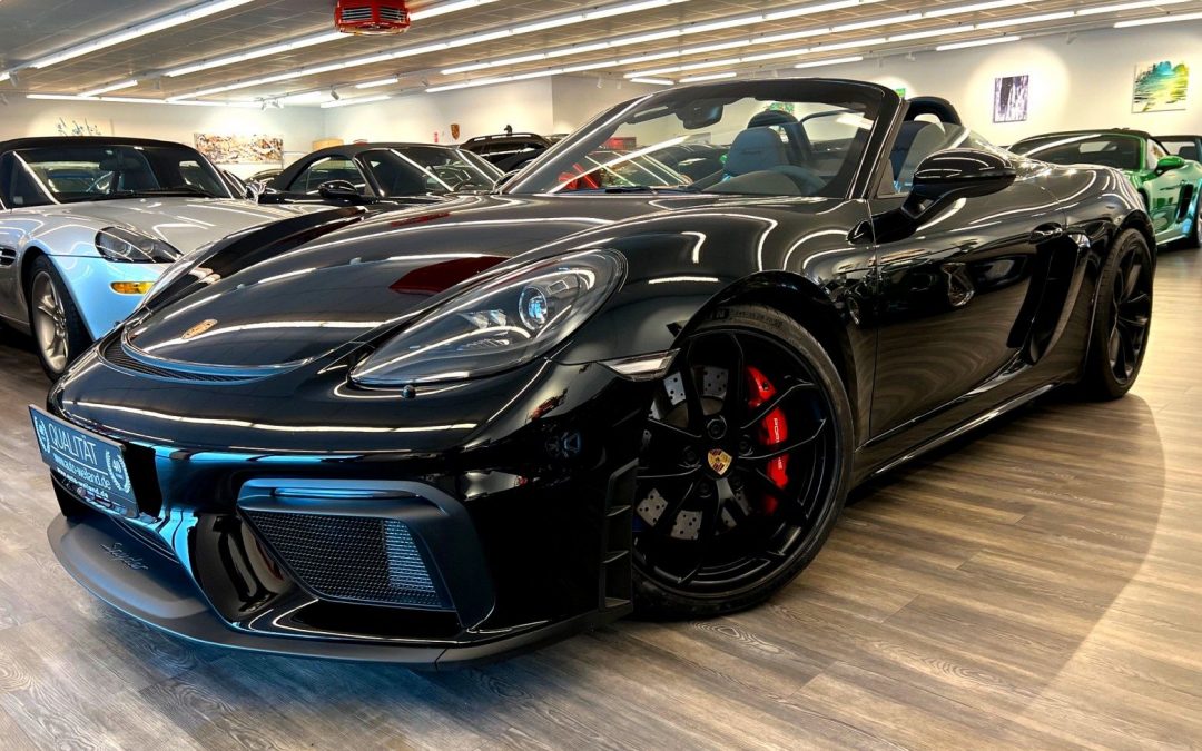 Porsche Boxster 718 Spyder Sports LED Chrono Bose 1Hand