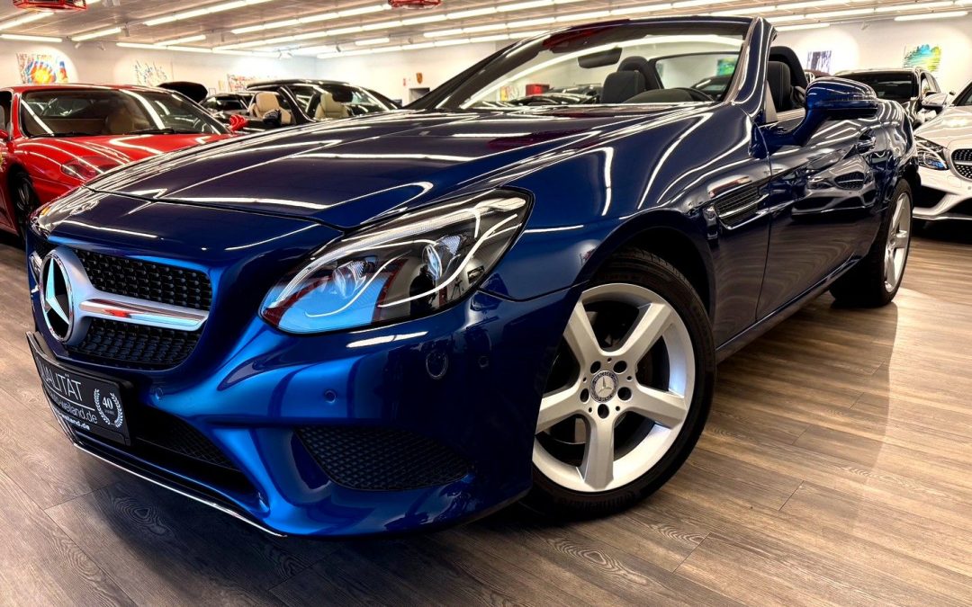 Mercedes-Benz SLC 200 Roadster Leder Klima Autom LED Airscarf