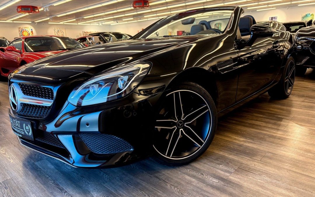 Mercedes-Benz SLC 180 Cabrio Autom Leder Klima Navi Sitzh LED