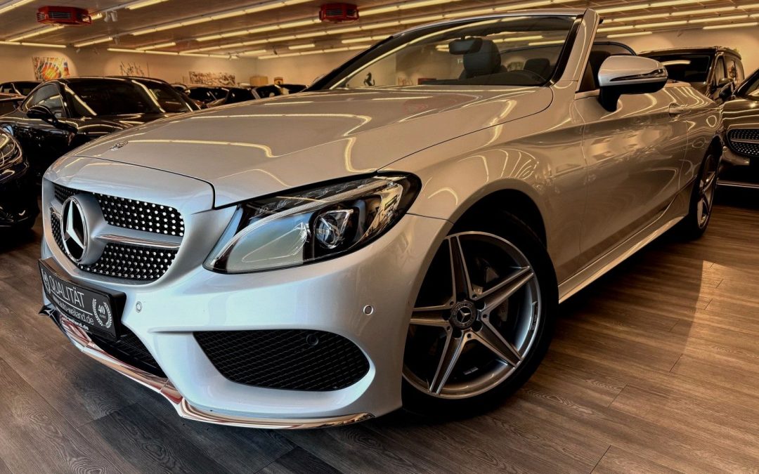 Mercedes-Benz C 200 Cabrio AMG Paket Autom LED Airscarf Navi