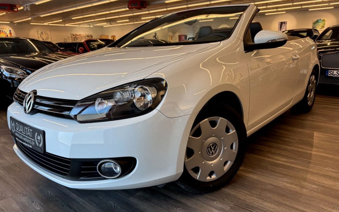 Volkswagen Golf VI Cabriolet Exclusive Klima Leder 1A