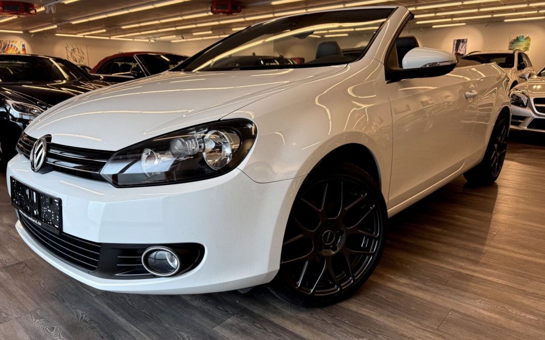 Volkswagen Golf VI Cabriolet Exclusiv Klima Leder 18ZolL 1A
