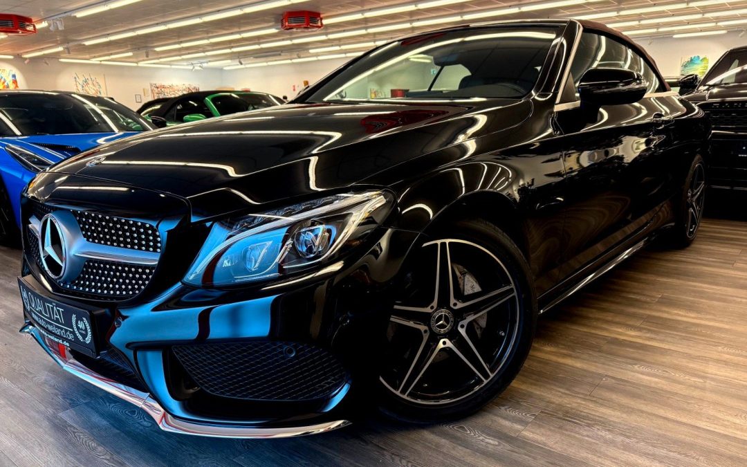 Mercedes-Benz Cabrio C 200 1 Hand AMG Paket Burmester LED  Top