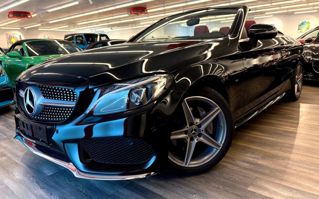 Mercedes-Benz C 180 Cabrio AMG Pak AHK Leder Klima Navi Autom