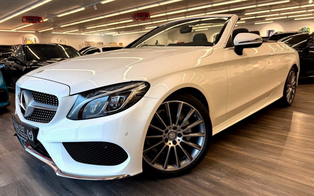 Mercedes-Benz C 180 Cabrio AMG Paket  19Zoll Navi LED 39TKM 1A