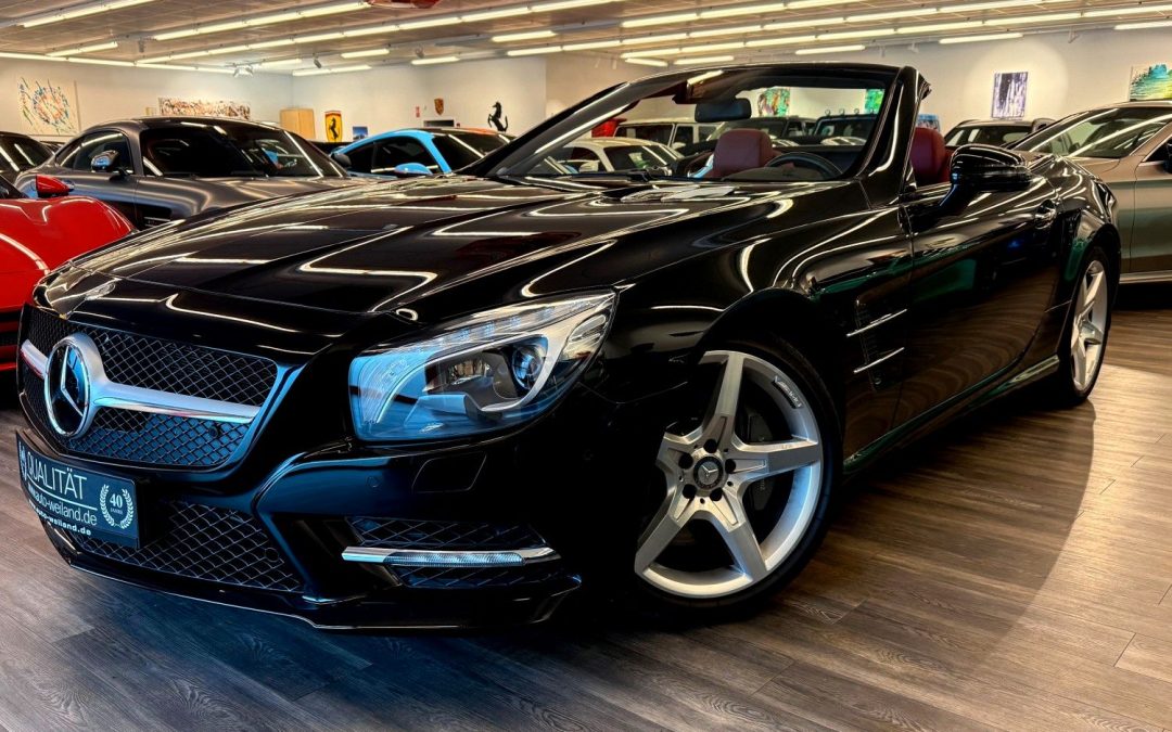 Mercedes-Benz SL 350 AMG Paket R Kam P Dach Airscarf 1A