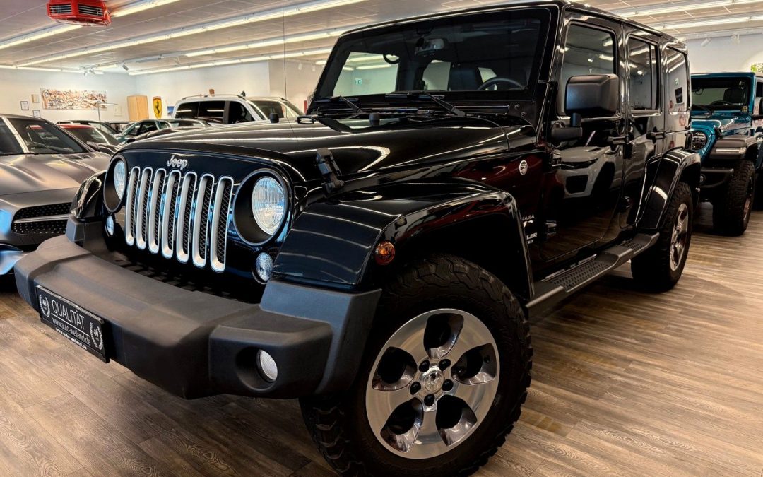 Jeep 2.8 CRD Sahara Unlimited Leder Klima Autom Navi