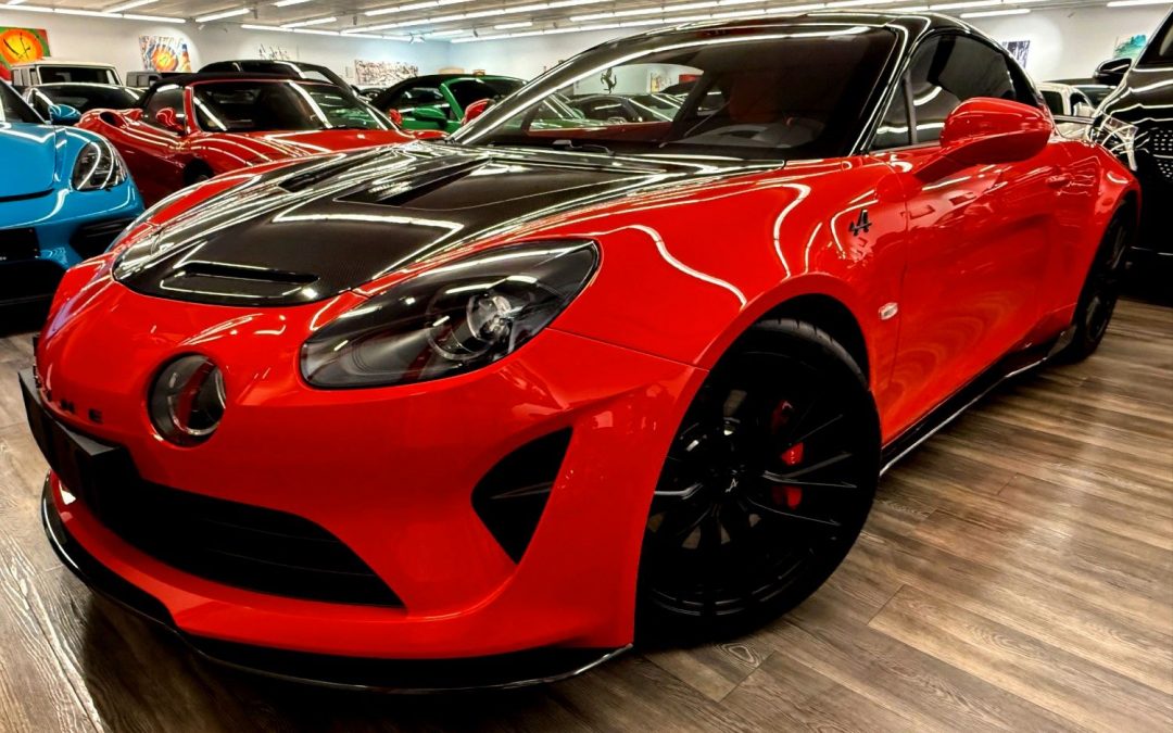 Alpine A110 R Turini Rouge Titan Akra Sports Carbon PTS