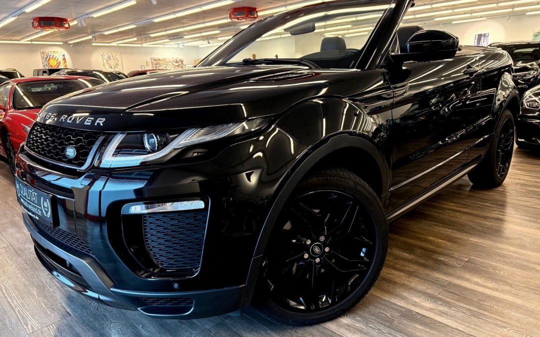 Land Rover Evoque Cabriolet HSE Dynamic Black Line 20 Zoll