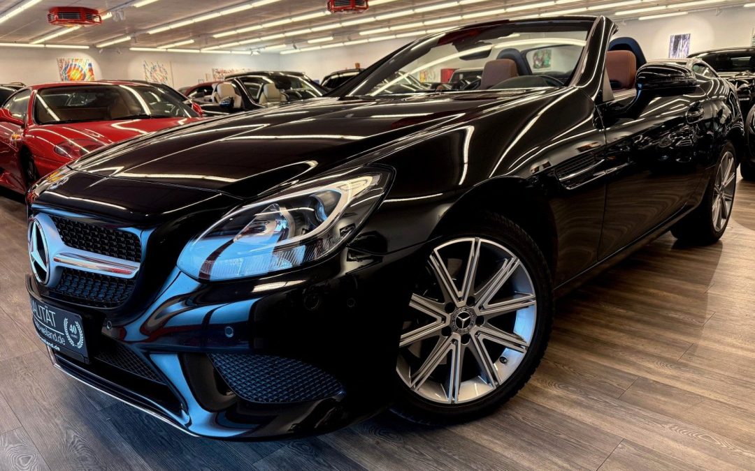 Mercedes-Benz SLC 200 Roadster Autom Klima Leder Airscarf Top